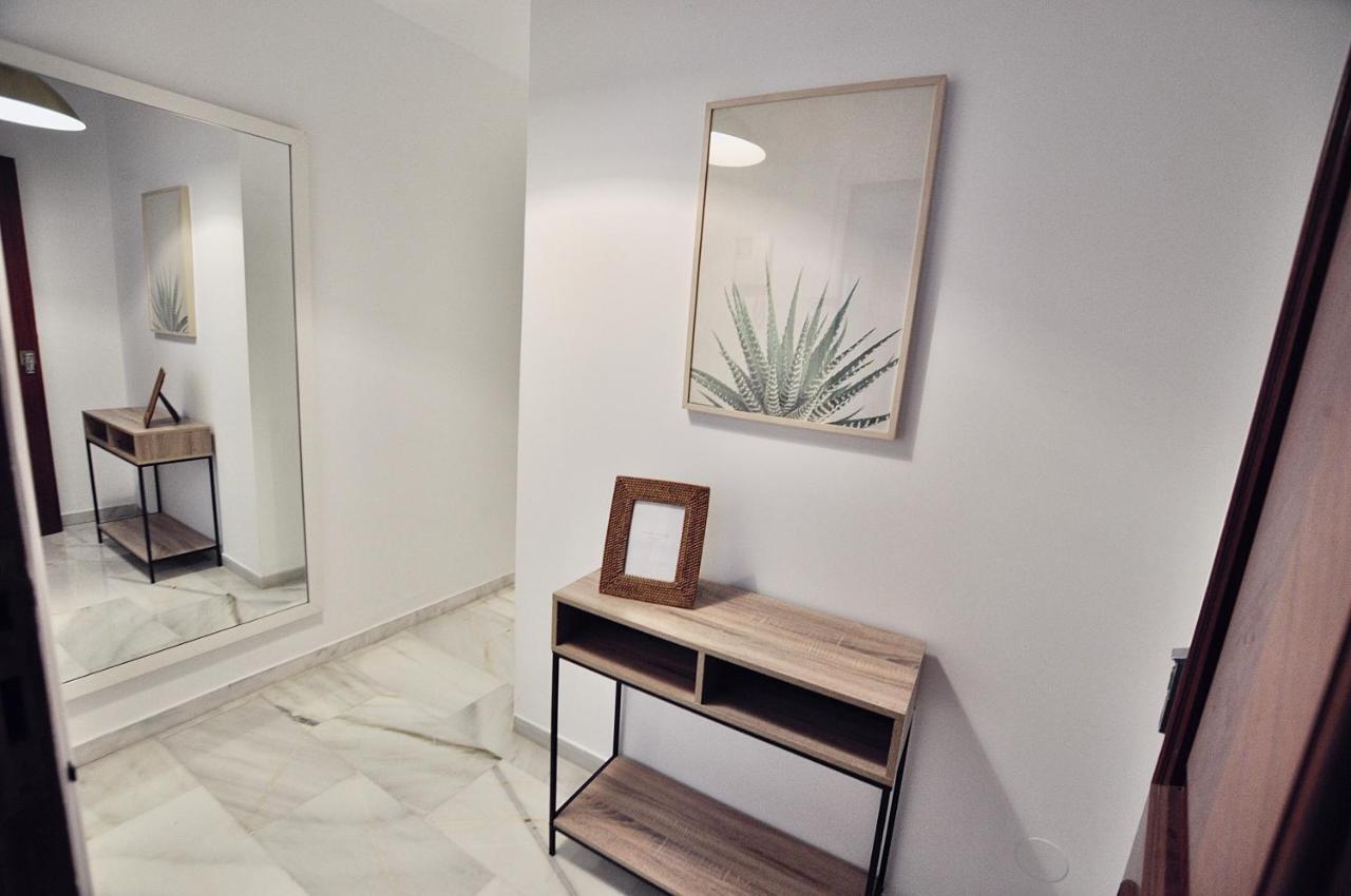 Luminoso y coqueto apartamento con jardín Málaga Exterior foto