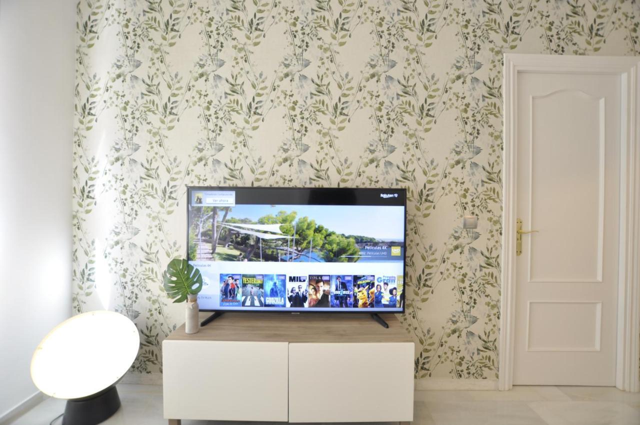 Luminoso y coqueto apartamento con jardín Málaga Exterior foto